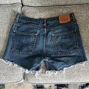 Vintage Denim Levi Shorts